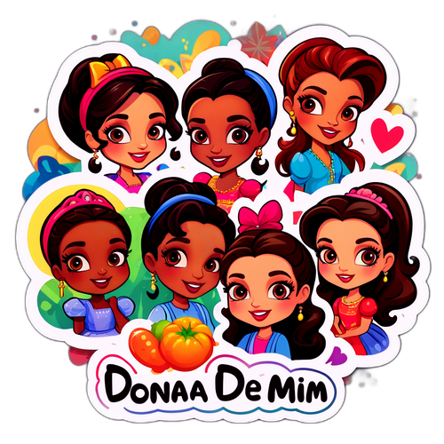 Dona de Mim Sticker