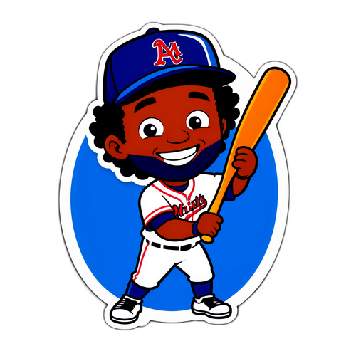Cute Cartoon Baseball Character
