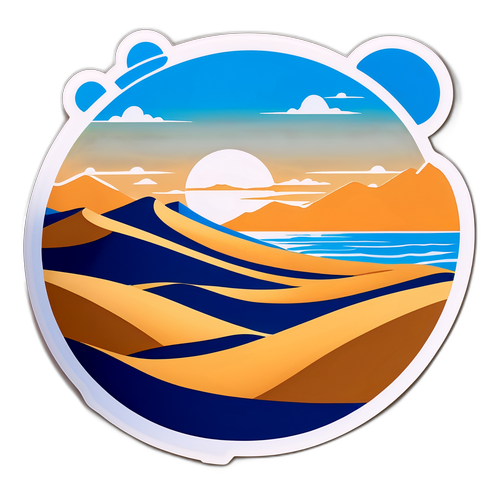 鳥取砂丘の美しい風景