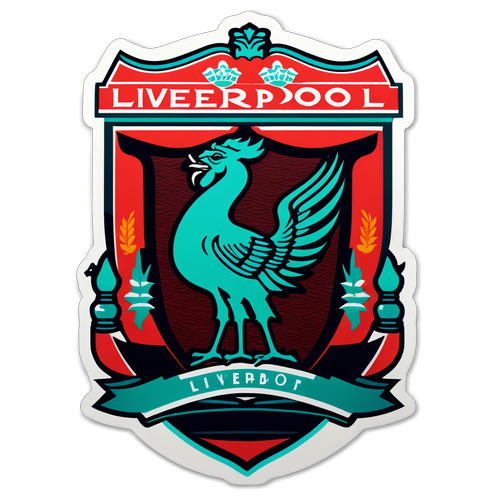 Minimalist Liverpool Emblem Klistermærke