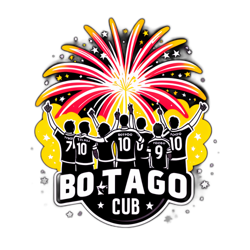 Botafogo Futebol Clube Celebrando Vitória