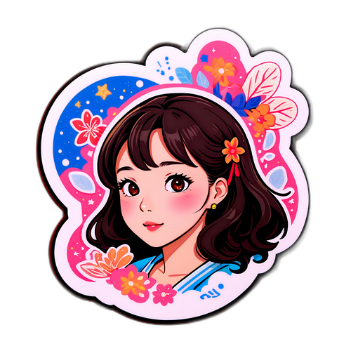 이수진의 꿈과 열정을 담은 스티커