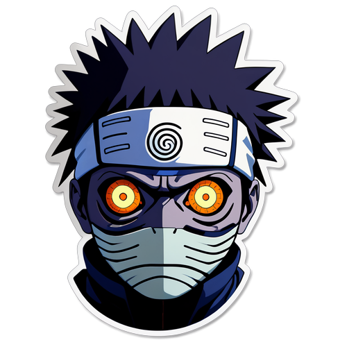 Hình Dán Obito Naruto: Sức Mạnh và Đam Mê Từ Những Ánh Mắt Rực Rỡ!