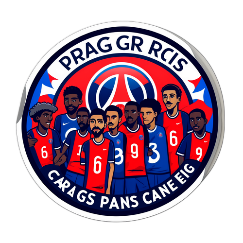 PSG Faniyhteisö Sticker