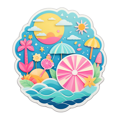 Träumerisches Motiv inspiriert von 'The Summer I Turned Pretty'