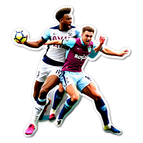 Sticker ya Aston Villa dhidi ya Tottenham