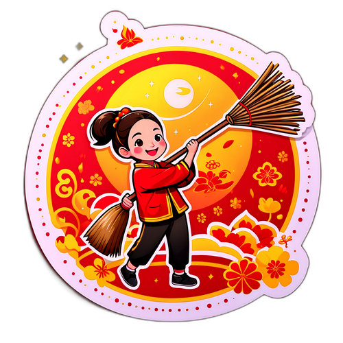 农历新年第四天的快乐场景