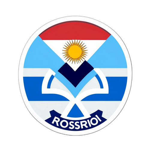 Adhesivo de Rosario: Activa Ciudadanía y Colores Patrióticos