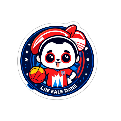 สติกเกอร์แฟนบอลลิลล์ในวันแข่งขัน