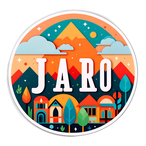Moderni typografiatarra 'Jaro'
