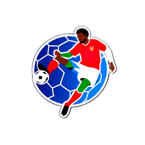 Gol Atan Futbolcular Stickeri