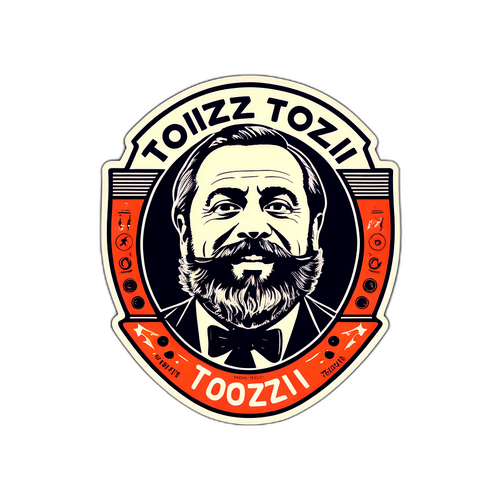 Adesivo in Stile Vintage di Tozzi