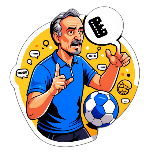 Illustrazione giocosa di Roberto De Zerbi