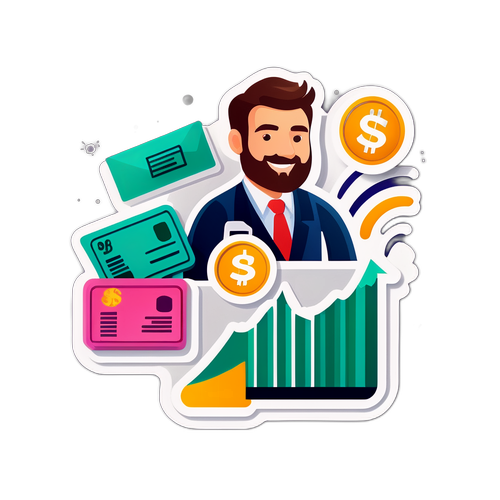 Sticker cu Ilie Bolojan - Salariul și Succesul Financiar