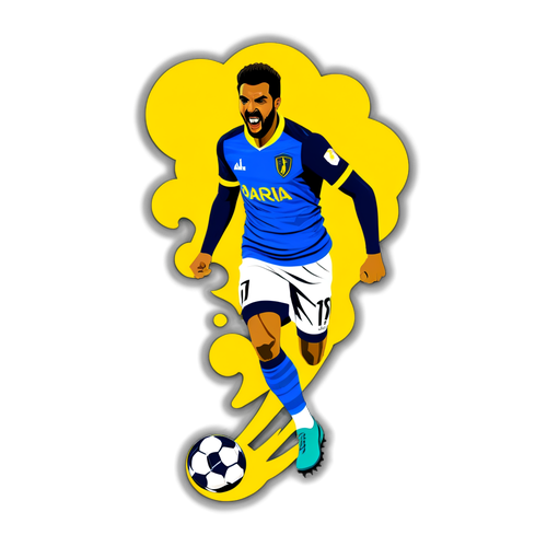 Stiker Bold Al-Ittihad vs Al-Nassr