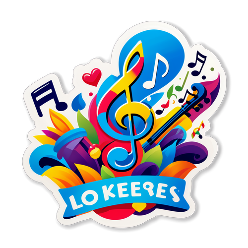 De Lokerse Feesten Sticker: Word Deel van de Muziek Magie!