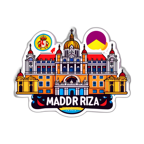 Stiker Tema Madrid