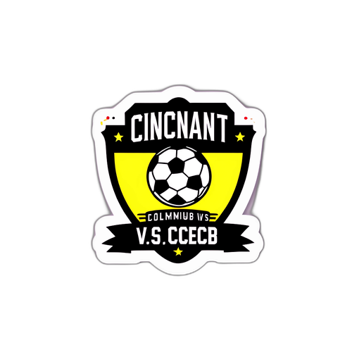 Stiker Bertema Sepak Bola: Cincinnati vs Columbus Crew