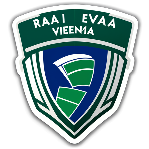 Ansprechendes Design von Rapid Wien – Blau-Weiß Linz