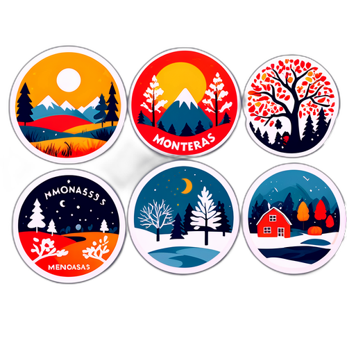 Mönsterås i Olika Säsonger