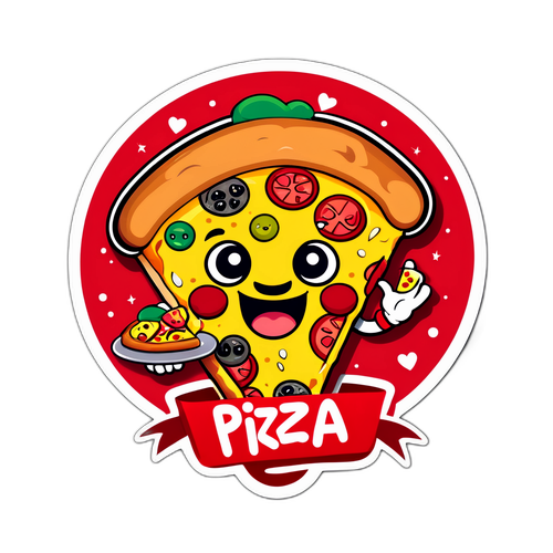 Pizza Kartun Kegemaran