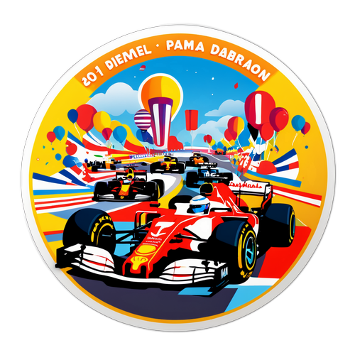 Sticker F1 Sărbătoare