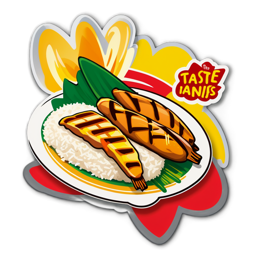 Hindi Mo Malalampasan! Ang Sticker ng MANG Inasal na Nagtatampok ng 'Taste the Love!'!