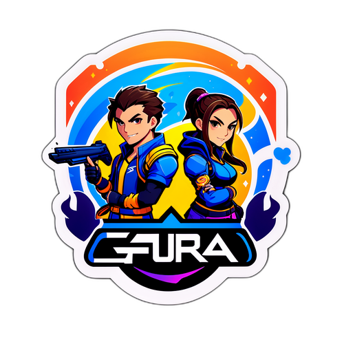 Ilustração de Personagens de Esports