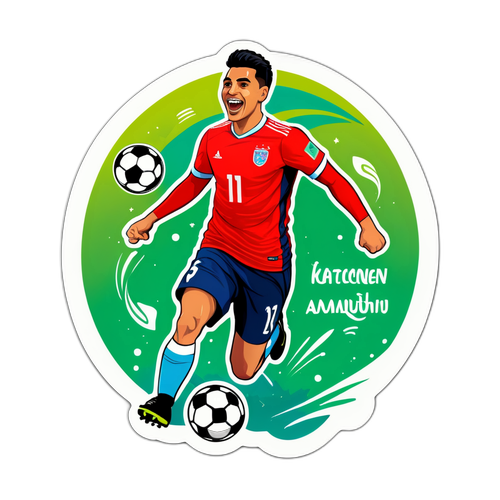 Nadiem Amiri jubelt über ein Tor