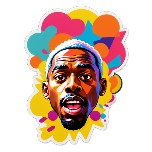 Farverig Kreativitet: Tyler, the Creator Sticker