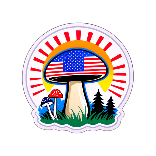 Sienien keräys Valkoisesta talosta