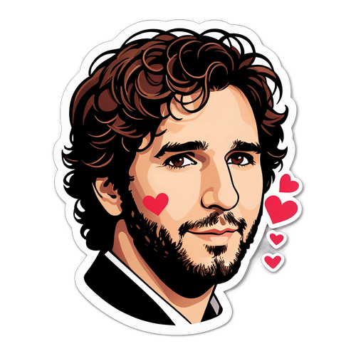Romantischer Sticker von Josh Groban
