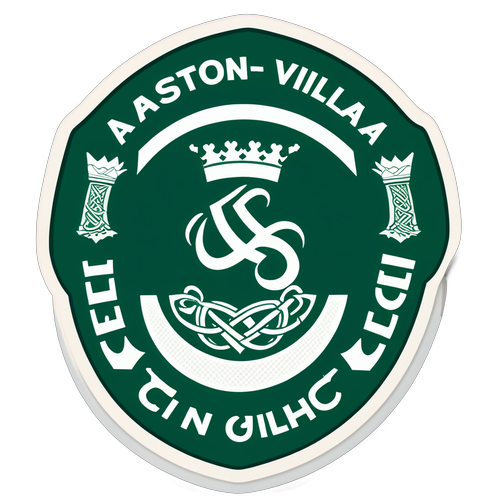 Stiker Menangkap Semangat Aston Villa vs Celtic