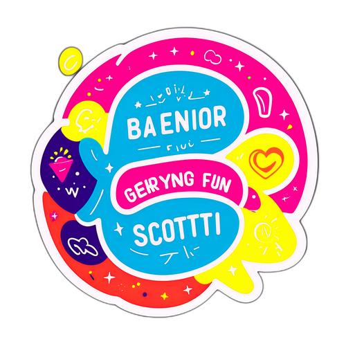 Adesivo Motivazionale di Gerry Scotti