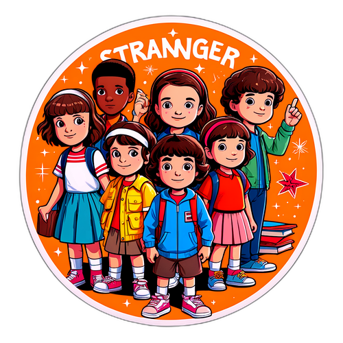 Stranger Things Okul Arkadaşları