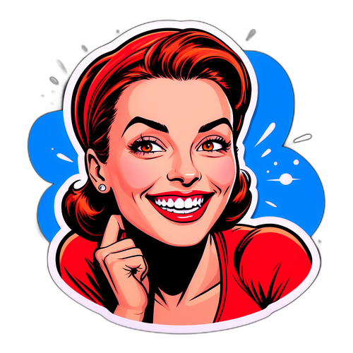 Capucine Anav en style bande dessinée
