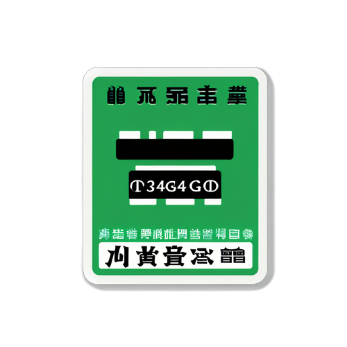 关于上海和呼和浩特交通卡谣言的警示贴纸