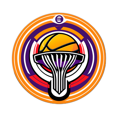 Λογότυπο Euroleague με ζωντανά χρώματα