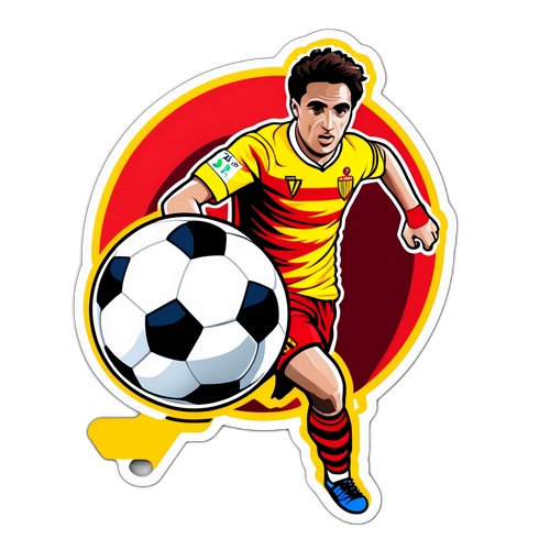 สติ๊กเกอร์ฟุตบอลแบบสด