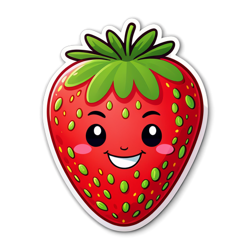 Meet the Ultimate Kawaii Strawberry: Your New Source of Joy and Cuteness!