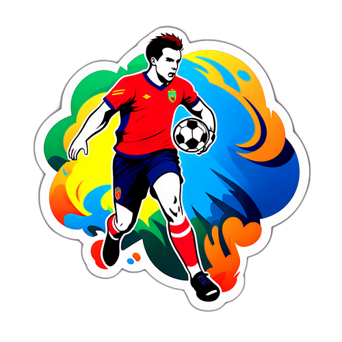 การแข่งขันฟุตบอลที่มีชีวิตชีวาและน่าตื่นเต้น