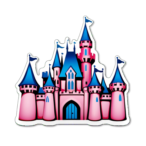 Disney Castle Sticker
