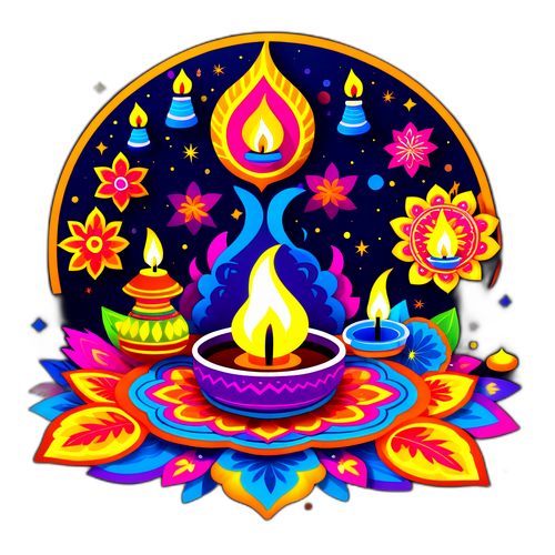 Pemandangan Tradisional Deepavali