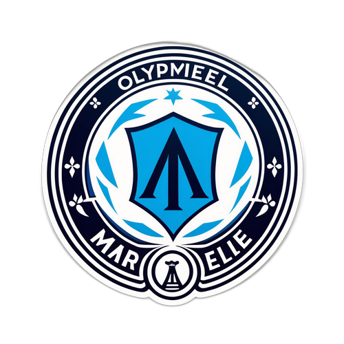 Olympique Marseille Logo Sticker