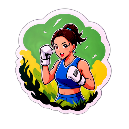 김아림의 Fighting Spirit을 응원하는 스티커