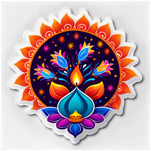 Diwali Delight: Experience the Magic of Lamps, Rangoli, and Fireworks!