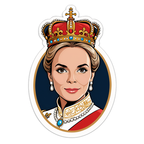 Portret van Charlene van Monaco