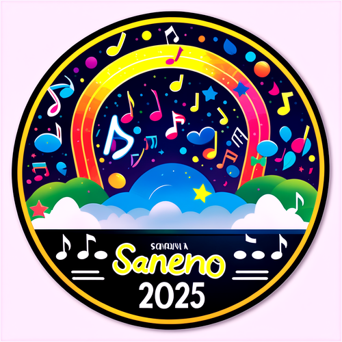 Sticker Fantasioso per Sanremo 2025