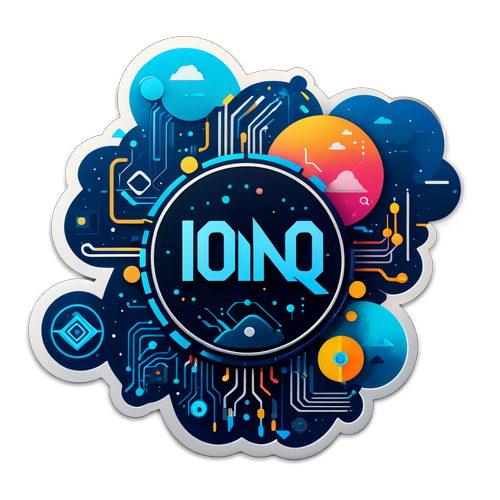 Modern IonQ Logo Design