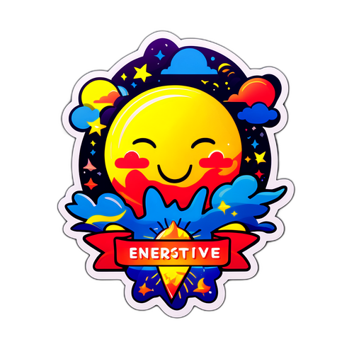 積極能量貼紙